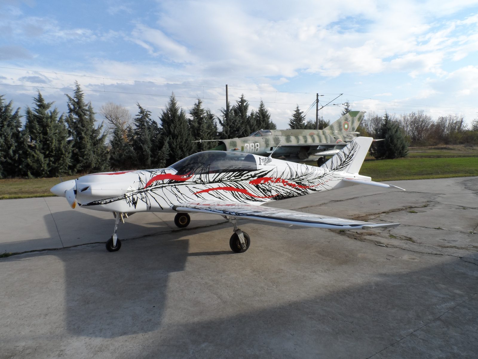 AcroCruiser on the tarmac